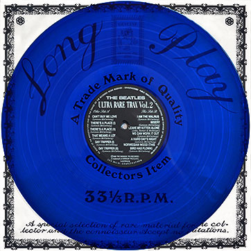 The Beatles - Ultra Rare Trax Vol.3 (The Swingin' Pig TSP 025) – translucency of dark blue vinyl