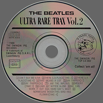 The Beatles - Ultra Rare Trax Vol.3 (The Swingin' Pig TSP-CD-025) − cd