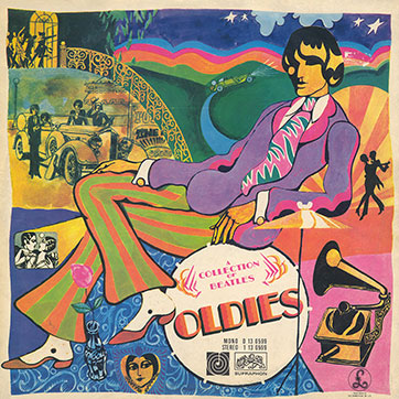 The Beatles - A COLLECTION OF BEATLES OLDIES (Supraphon 1 13 0599) – cover, front side