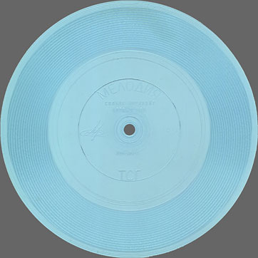 VOCAL-INSRUMENTAL ENSEMBLE (7" flexi EP) containing Here Comes The Sun / Because // Golden Slumbers-Carry That Weight-The End by Tbilisi Recording Studio – flexi (var. blue-4), side 1