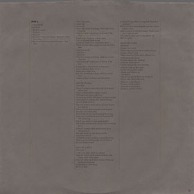 ALL THINGS MUST PASS 3LP-set by Apple – inner sleeve LP2, back side