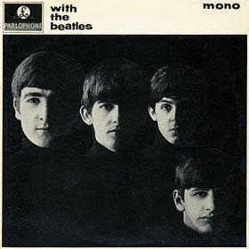 Original UK edition of WITH THE BEATLES LP by Parlophone − sleeve, front side