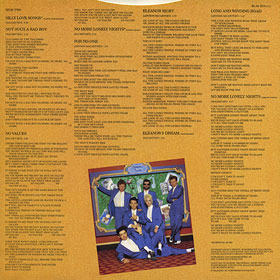Original UK edition of <strong>GIVE MY REGARDS TO BROAD STREET</strong> LP by Parlophone – picture inner sleeve, back side