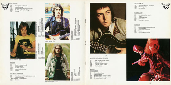 RED ROSE SPEEDWAY LP by Apple (UK) – booklet, pages 6-7