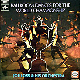 BALLROOM DANCES FOR THE WORLD CHAMPIONSHIP LP by Columbia – sleeve, front side