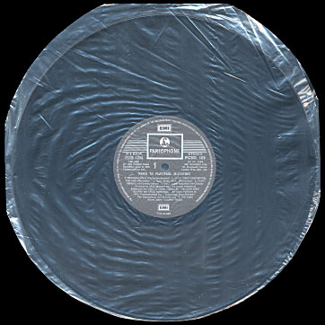 Paul McCartney – Press To Play (EMI / Parlophone PCSD 103 - India) - sleeve (var. 1), back side – fragment (left lower corner)