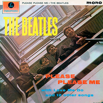 The Beatles - Please Please Me (Parlophone PMC 1202) – cover (var. 1), front side
