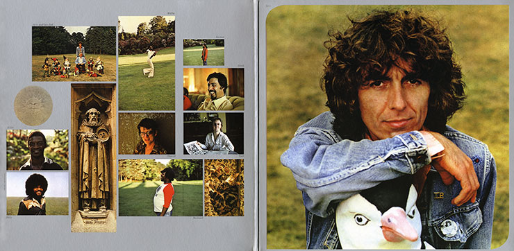 George Harrison - Thirty Three & 1/3 (Universal 0602557136395) – gatefold sleeve, inside