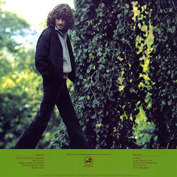 George Harrison - George Harrison (Universal 0602557136555) – sleeve, back side