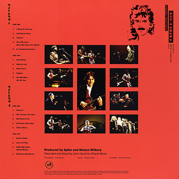 George Harrison - Live In Japan (Universal 0602557136609) – cover, back side