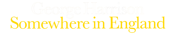 George Harrison - Somewhere In England (Universal 0602557136562) − logo