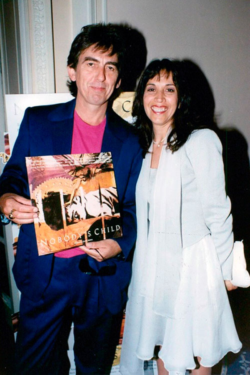 George and Olivia Harrison promoted the project Nobody's Child