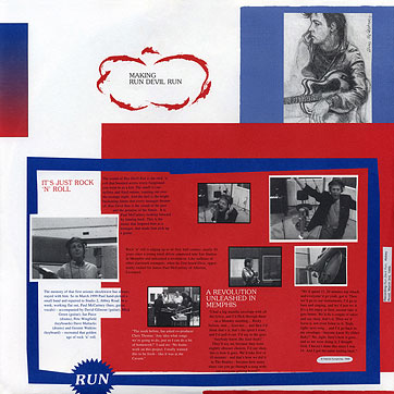 RUN DEVIL RUN LP by Parlophone (UK) – inner sleeve, front side