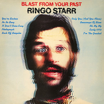 Ringo Starr - BLAST FROM YOUR PAST (Apple Records PCS 7170) – cover, front side