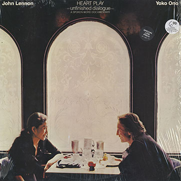 John Lennon / Yoko Ono - Heart Play: Unfinished Dialogue (Polydor 817 238-1 Y-1) − sleeve in PVC pack, front side