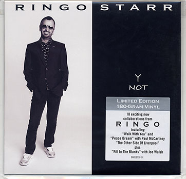 Ringo Starr - Y NOT (Hip-O Records B0013792-01) − cover in PVC pack, front side