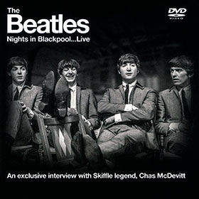 The Beatles - NIGHTS IN BLACKPOOL...LIVE (AVA Editions AVALP4E) – cover of the DVD, front side