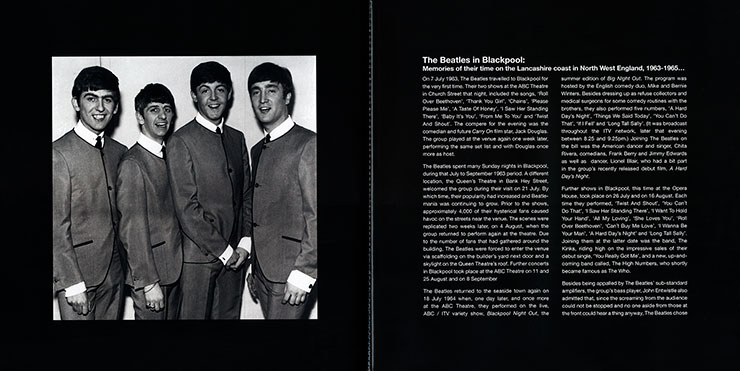 The Beatles - NIGHTS IN BLACKPOOL...LIVE (AVA Editions AVALP4E) − the book, pages 2-3