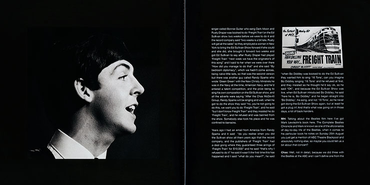 The Beatles - NIGHTS IN BLACKPOOL...LIVE (AVA Editions AVALP4E) − the book, pages 20-21