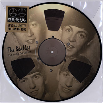 The Beatles - Reel-To-Reel Outtakes 1963 (Reel-To-Reel Music Company REELTOREELLP5) – picture disc in the outer plastic bag, front side