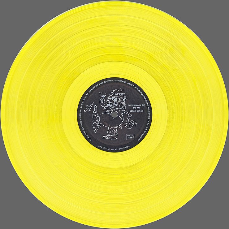 The Beatles - Ultra Rare Trax Vol.1 (The Swingin' Pig TSP 001) – LP, clear yellow vinyl