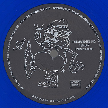 The Beatles - Ultra Rare Trax Vol.2 (The Swingin' Pig TSP 002) – label, side 1