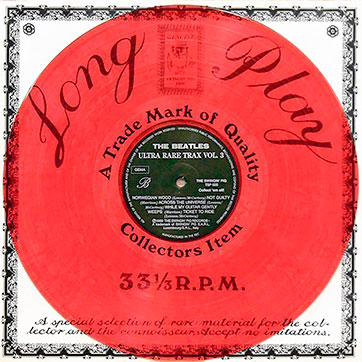 The Beatles - Ultra Rare Trax Vol.3 (The Swingin' Pig TSP 025) – translucency of pink vinyl