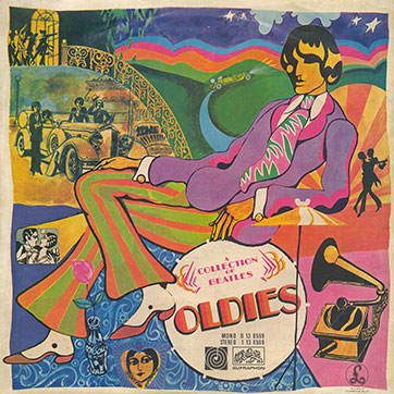 The Beatles - A COLLECTION OF BEATLES OLDIES (Supraphon 0 13 0599) – cover, front side