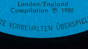 The Beatles - THE BEATLES 1967-1970 (AMIGA 8 55 742) − labels var. blue 2 - fragment