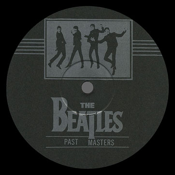 The Beatles - PAST MASTERS (Santa BM 0008) – label, side 1