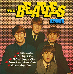 THE BEATLES VOL. 4 CD-edition by BRS (Germany) – digipack, front side
