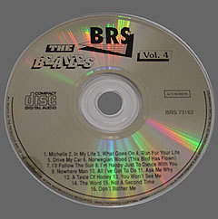 THE BEATLES VOL. 4 CD-edition by BRS (Germany) – CD from digipack edition