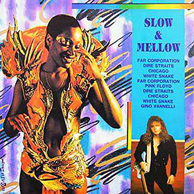 The front side of the sleeve SLOW & MELLOW (BTA 12756) LP by Balkanton company (Bulgaria)