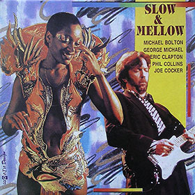 The front side of the sleeve SLOW & MELLOW IV (BTA 12755) LP by Balkanton company (Bulgaria)