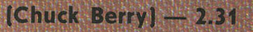 Битлз - ВКУС МЁДА (Мелодия С60 23581 008) – фрагмент оборотной стороны обложек, где фамилия Чака Берри указана правильно – Berry
