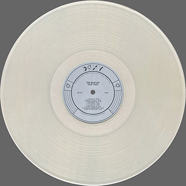 The Beatles – 1958-1962 [Box edition] (MiruMir Music Publishing / Doxy DOY011) – clear vinyl, side 1 with label var.1, side 1