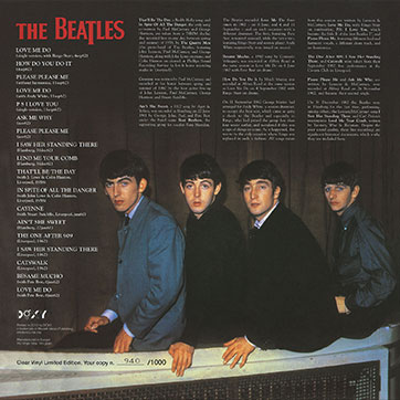 The Beatles – 1958-1962 [Box edition] (MiruMir Music Publishing / Doxy DOY011) – box itself (var. 1), downside