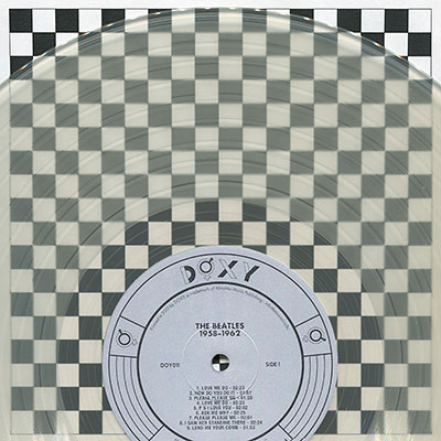 The Beatles – 1958-1962 [Box edition] (MiruMir Music Publishing / Doxy DOY011) - translucency of vinyl