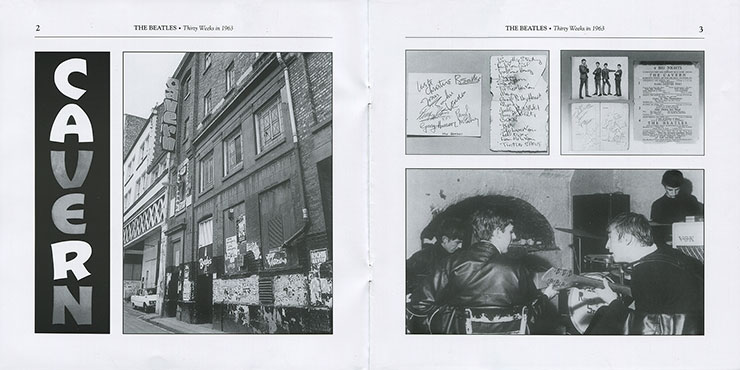 The Beatles – THIRTY WEEKS IN 1963 [Box edition] (Doxy Music DOY013) - booklet, pages 2-3