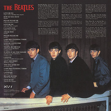 The Beatles – 1958-1962 [Usual edition] (MiruMir Music Publishing / Doxy DOY687) – sleeve, back side