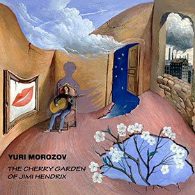Yuri Morozov – The Cherry Garden Of Jimi Hendrix (Shadoks Music 167) – sleeve, front side