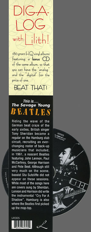THIS IS..... THE SAVAGE YOUNG BEATLES (Lilith Records LR305) – OBI (with attached bonus CD)