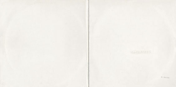 THE BEATLES (aka THE WHITE ALBUM) - 2LP-set by Apple – sleeve, back and front sides