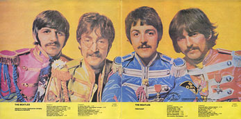 SGT. PEPPER'S LONELY HEARTS CLUB BAND. REVOLVER 2LP (Antrop П91 00117) – color tints of the gatefold sleeve