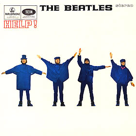 HELP! LP by Parlophone – sleeve, front side