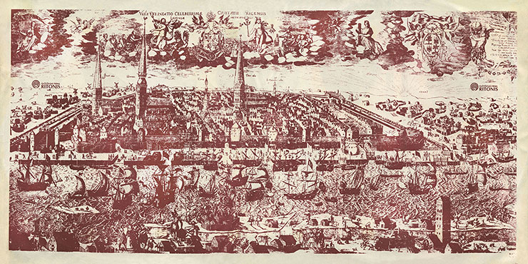Битлз - ЖЁЛТАЯ СУБМАРИНА (АнТроп П91 00137) – иллюстрированная бумажная обёртка (с рисунком только на внешней стороне) – показана в развёрнутом виде
