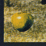 Битлз - ЭЙ, ДЖУД / The Beatles - HEY JUDE (Antrop П92 00287) – brown green apple on the back side of the sleeve