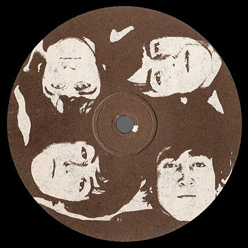 The Beatles - ABBEY ROAD (AnTrop / Santa П93 00539) – label, side 1