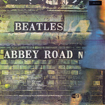 The Beatles - ABBEY ROAD (AnTrop / Santa П93 00539) – sleeve, back side