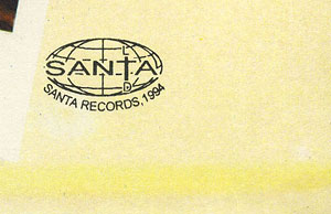 McCartney Paul and Linda – RAM (Santa П93 00599) – fragment with Santa logo